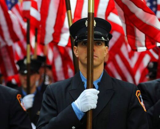The Fire Dept. of New York's Official Color Guard