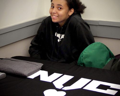 Little Z representing VRL's table during Thursday night's program