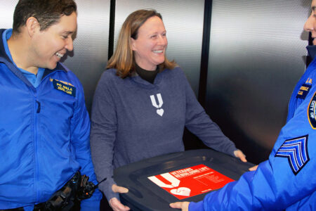 Veterans Rebuilding Life member: Marikay Satryano, with the NYPD division for the LGBTQIA community.