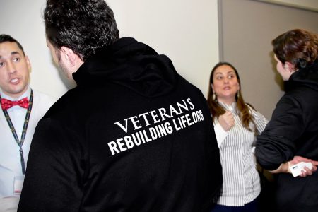 Veterans Rebuilding Life engaged with state & city service representatives