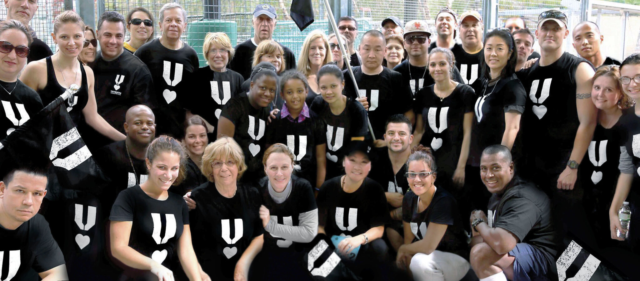 Team photo of Veterans Rebuilding Life in New York City.