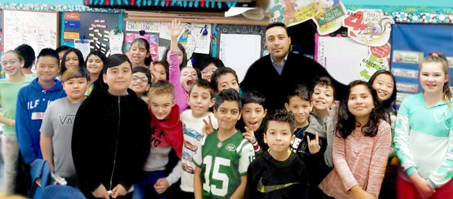 Centered above, is Christian Zamora, Iraq War veteran and Co-Founder of Veterans rebuilding Life.