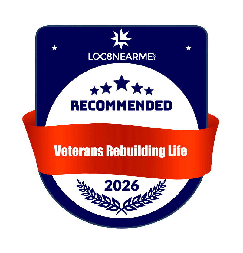 2026 Best Veterans Charity: Veterans Rebuilding Life, 5 Star Rating