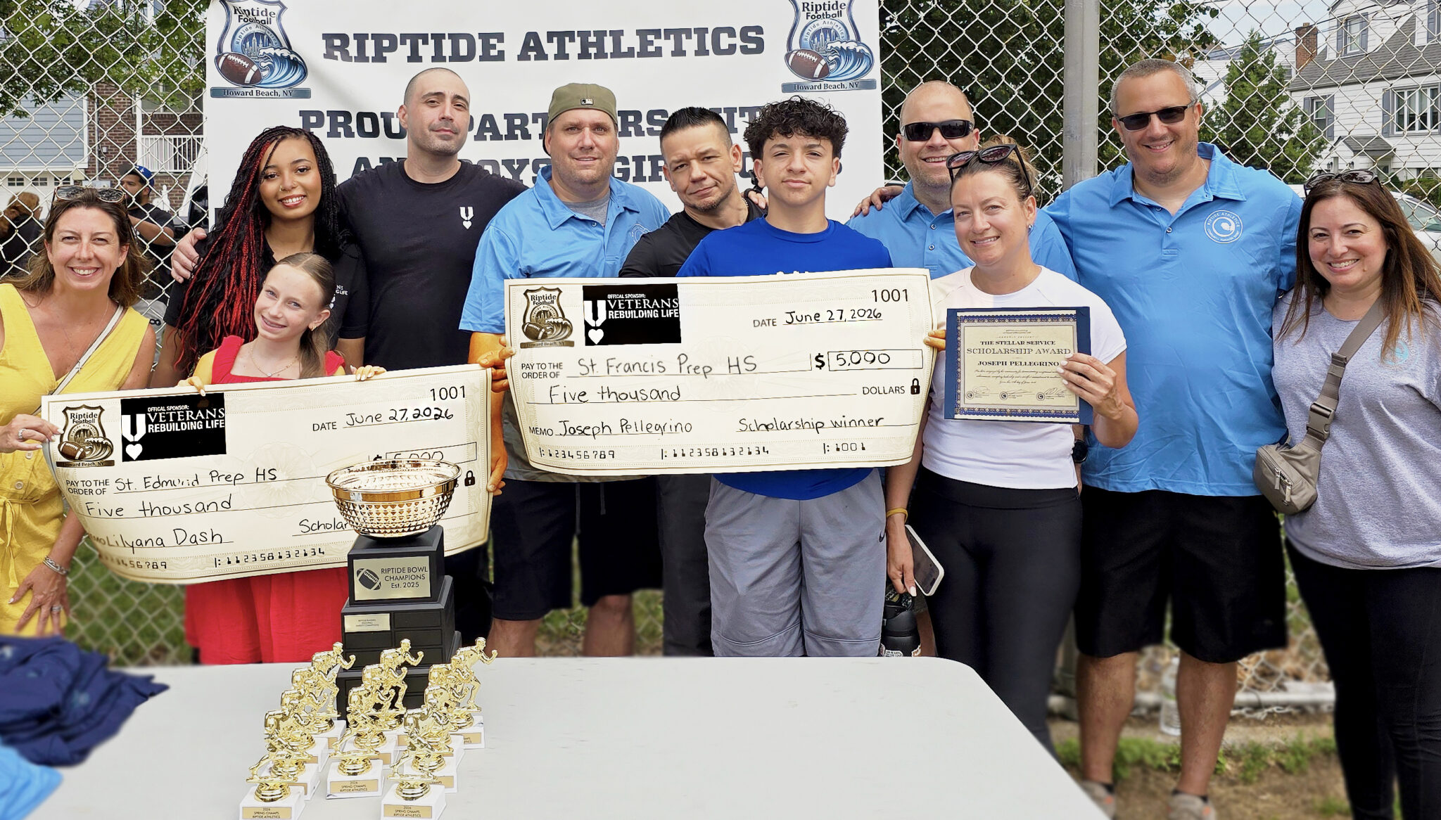 Veterans Rebuilding Life official sponsor of the 2026 youth athletic scholarship program.