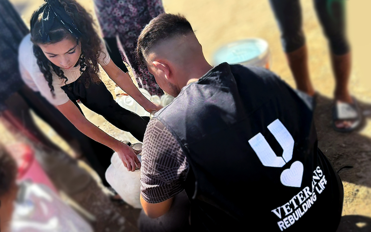 Veterans Rebuilding Life - international humanitarian operations conducted by Raed Redwan.