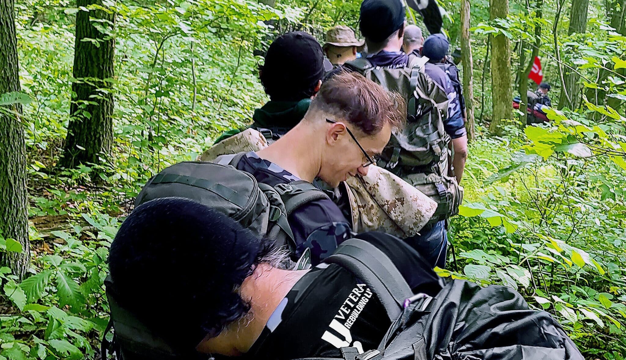 Combat veterans from all branches of military service participated in the 2025 Veterans Wilderness Weekend, hiking the Appalachian Trail.